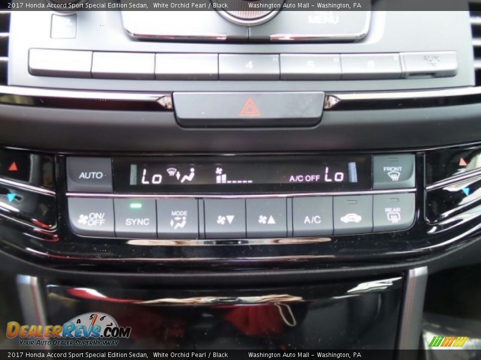 2017 Honda Accord Sport Special Edition Sedan White Orchid Pearl / Black Photo #25