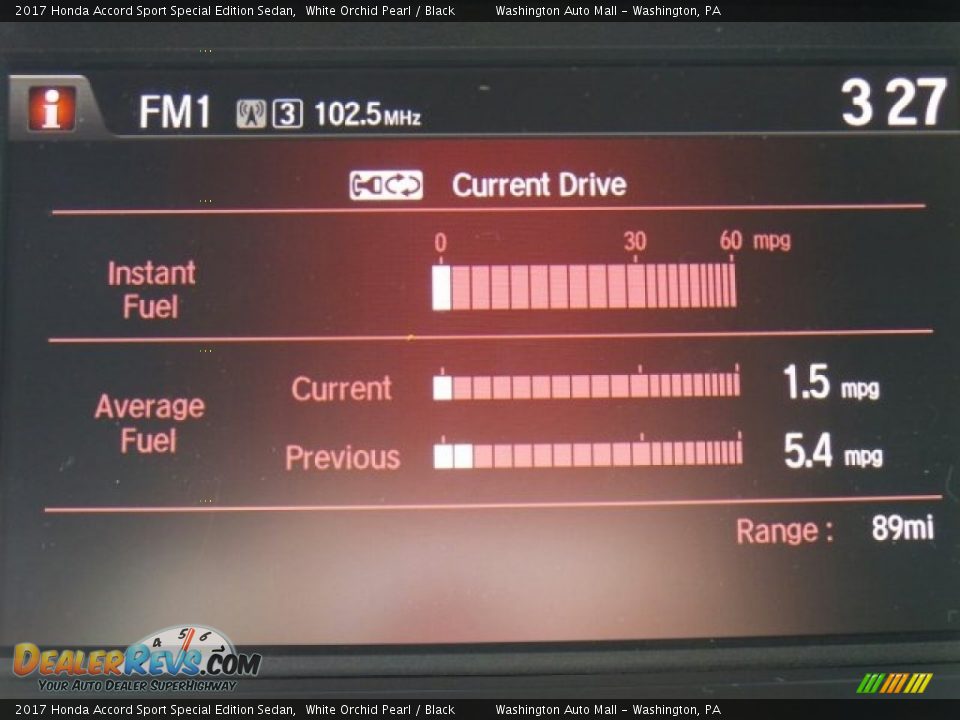 2017 Honda Accord Sport Special Edition Sedan White Orchid Pearl / Black Photo #26