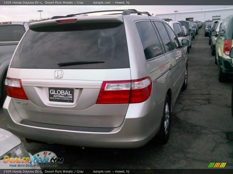 2006 Honda Odyssey EX-L Desert Rock Metallic / Gray Photo #2