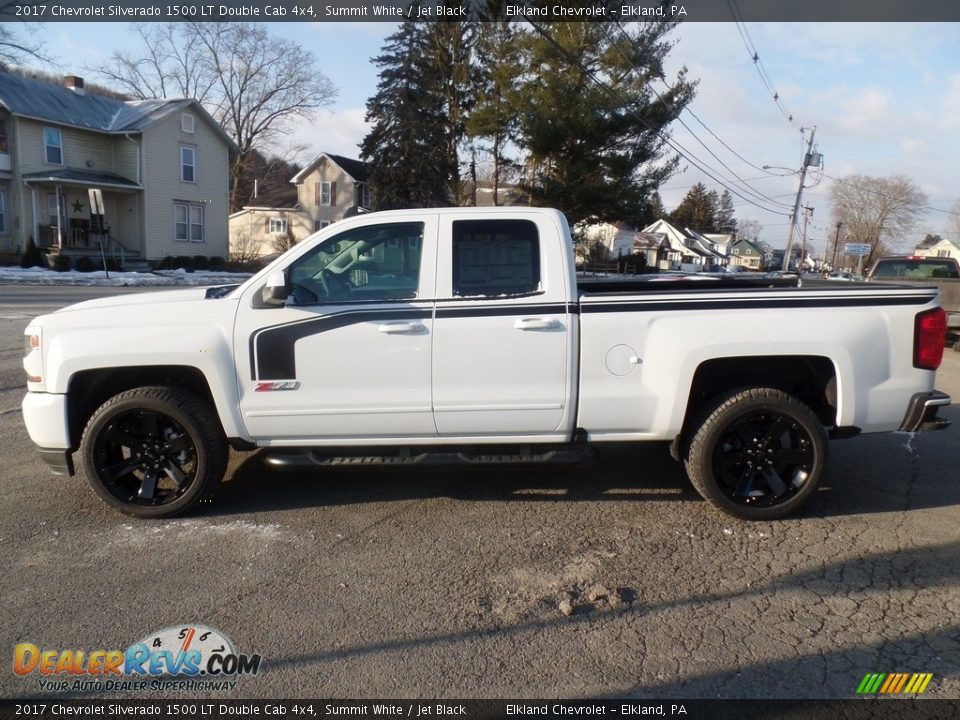 2017 Chevrolet Silverado 1500 LT Double Cab 4x4 Summit White / Jet Black Photo #1