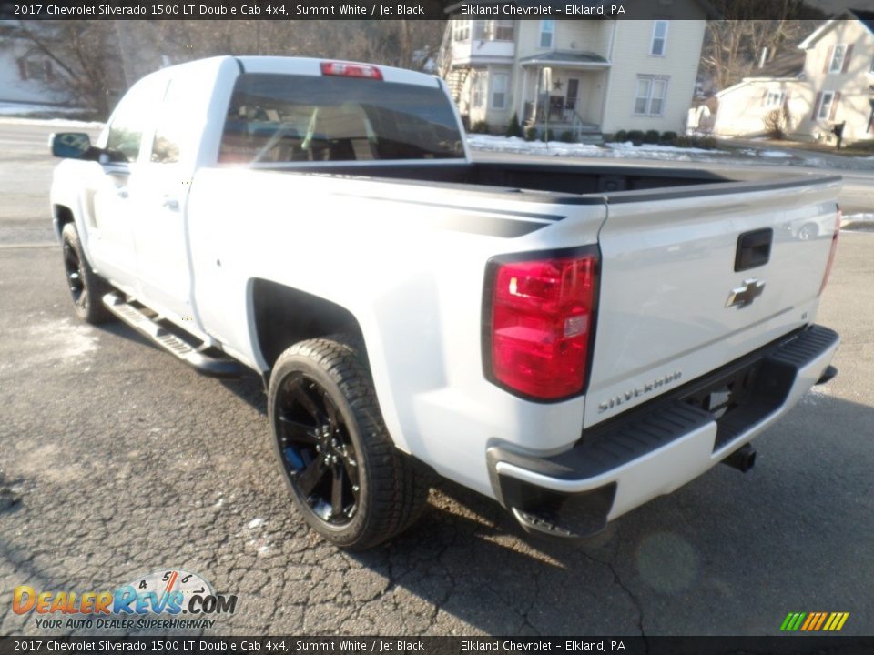 2017 Chevrolet Silverado 1500 LT Double Cab 4x4 Summit White / Jet Black Photo #5