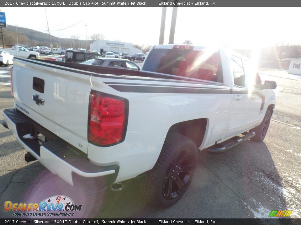 2017 Chevrolet Silverado 1500 LT Double Cab 4x4 Summit White / Jet Black Photo #7