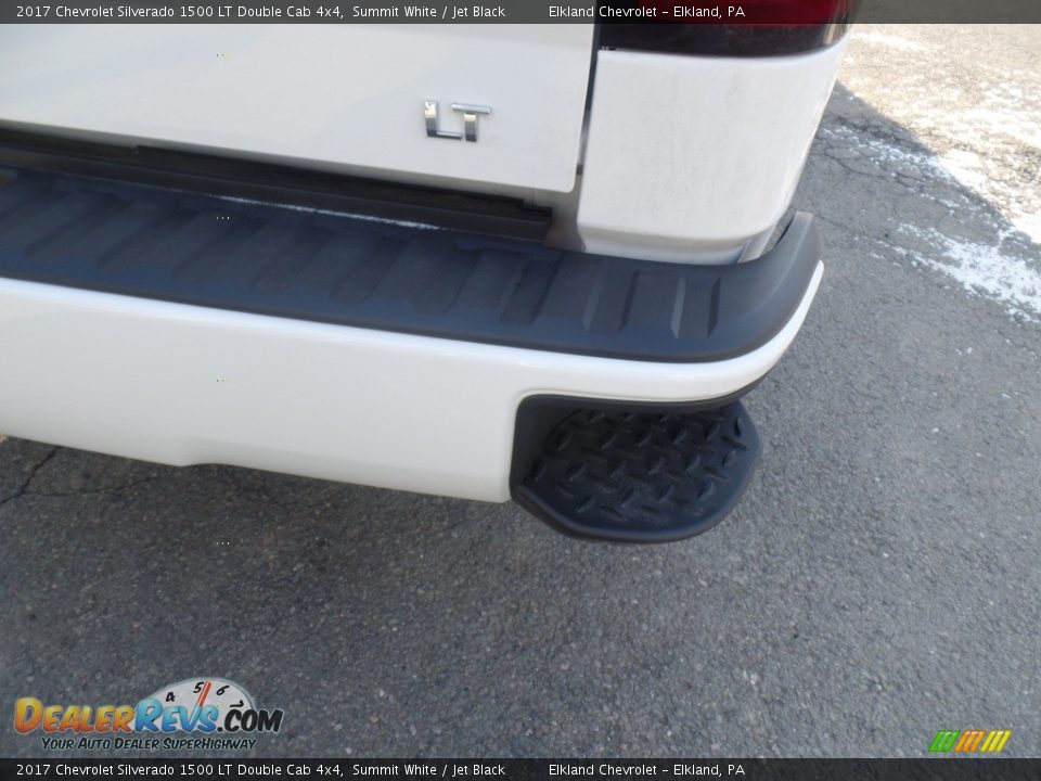 2017 Chevrolet Silverado 1500 LT Double Cab 4x4 Summit White / Jet Black Photo #11