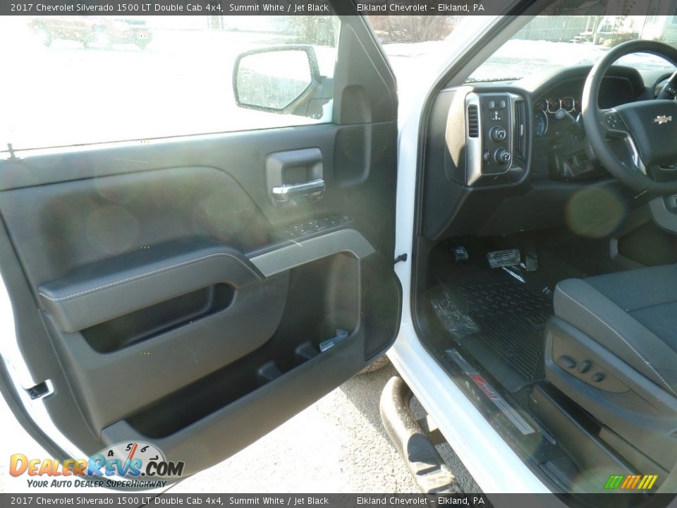 2017 Chevrolet Silverado 1500 LT Double Cab 4x4 Summit White / Jet Black Photo #13