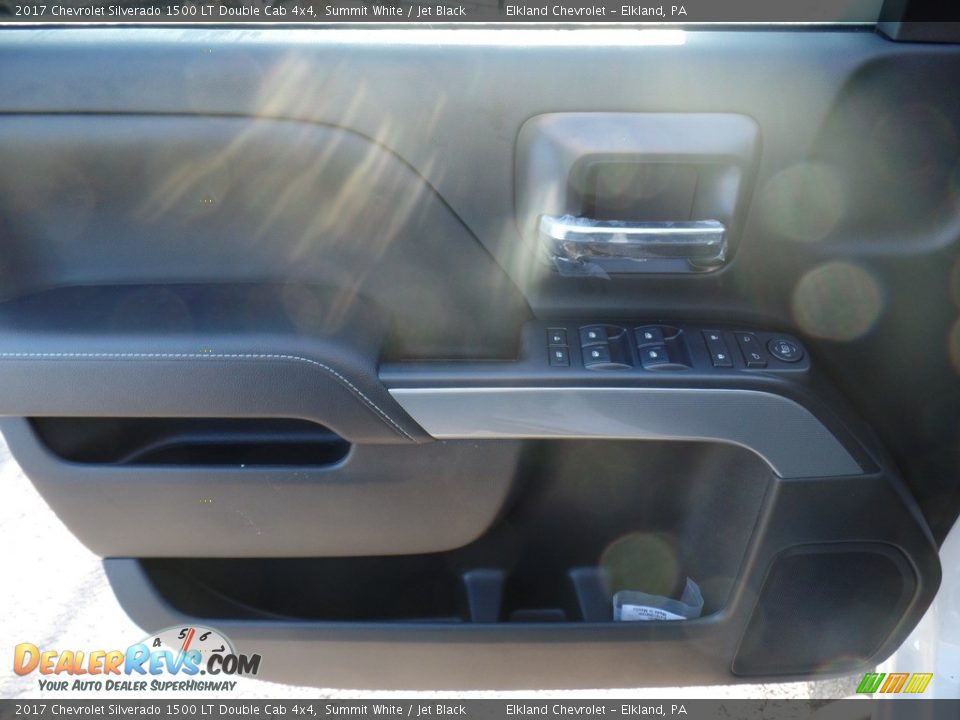 2017 Chevrolet Silverado 1500 LT Double Cab 4x4 Summit White / Jet Black Photo #14
