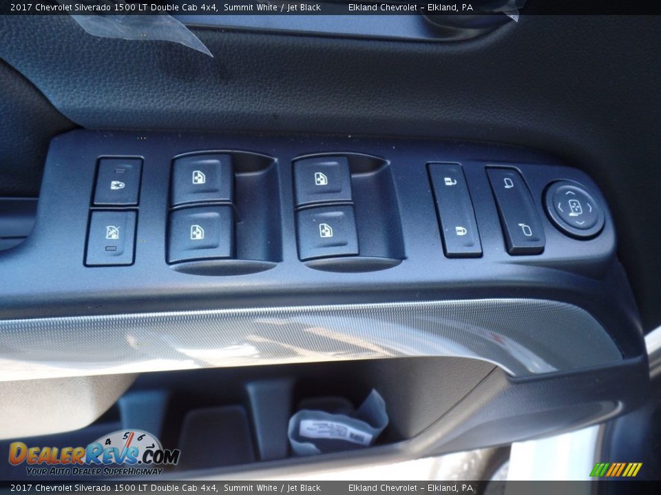 2017 Chevrolet Silverado 1500 LT Double Cab 4x4 Summit White / Jet Black Photo #15