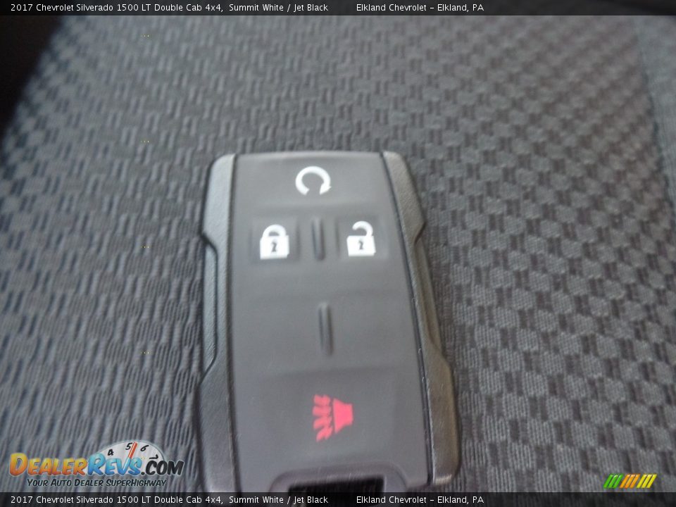 2017 Chevrolet Silverado 1500 LT Double Cab 4x4 Summit White / Jet Black Photo #17