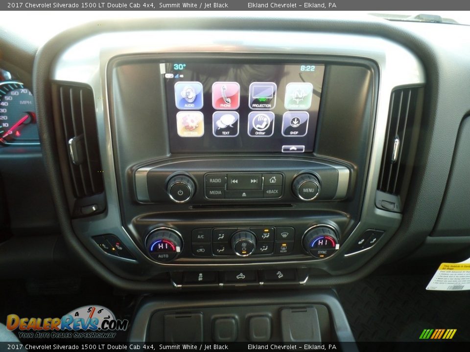 2017 Chevrolet Silverado 1500 LT Double Cab 4x4 Summit White / Jet Black Photo #27