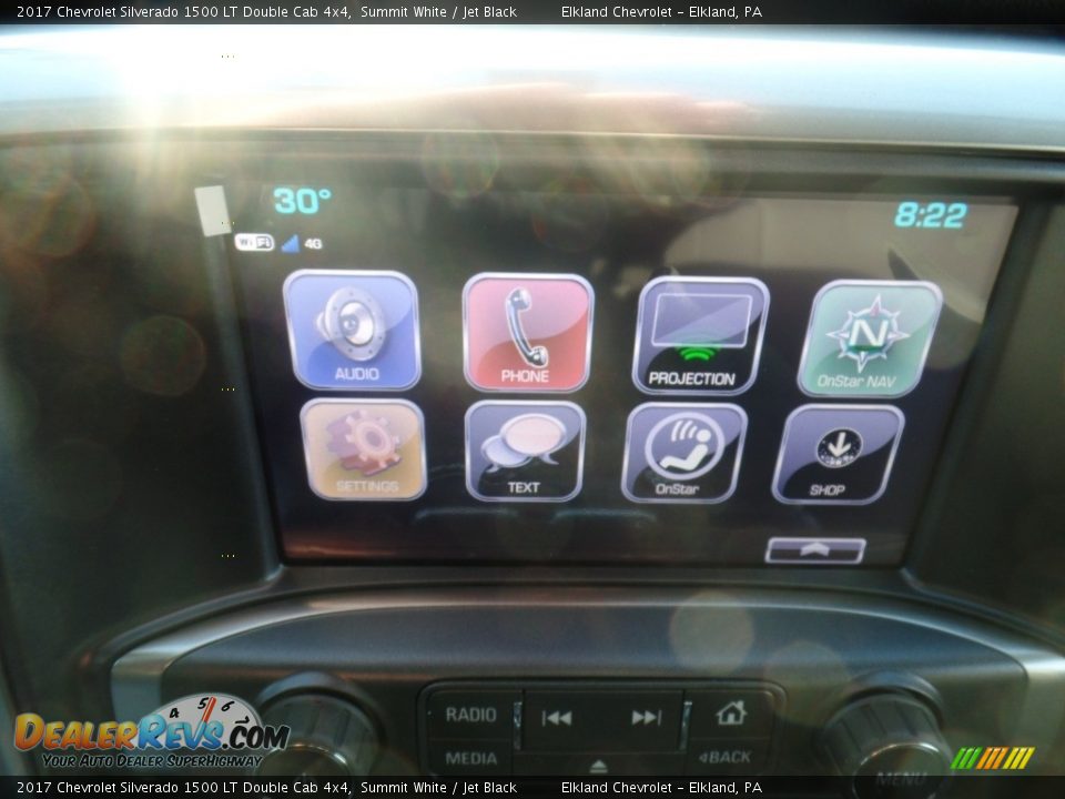 2017 Chevrolet Silverado 1500 LT Double Cab 4x4 Summit White / Jet Black Photo #28