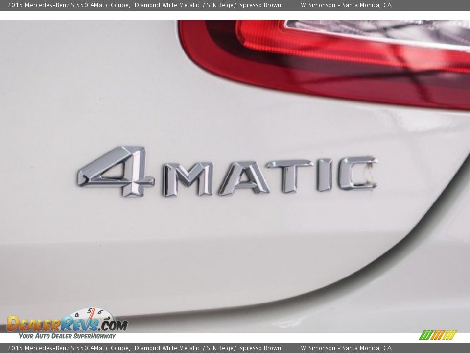 2015 Mercedes-Benz S 550 4Matic Coupe Diamond White Metallic / Silk Beige/Espresso Brown Photo #30