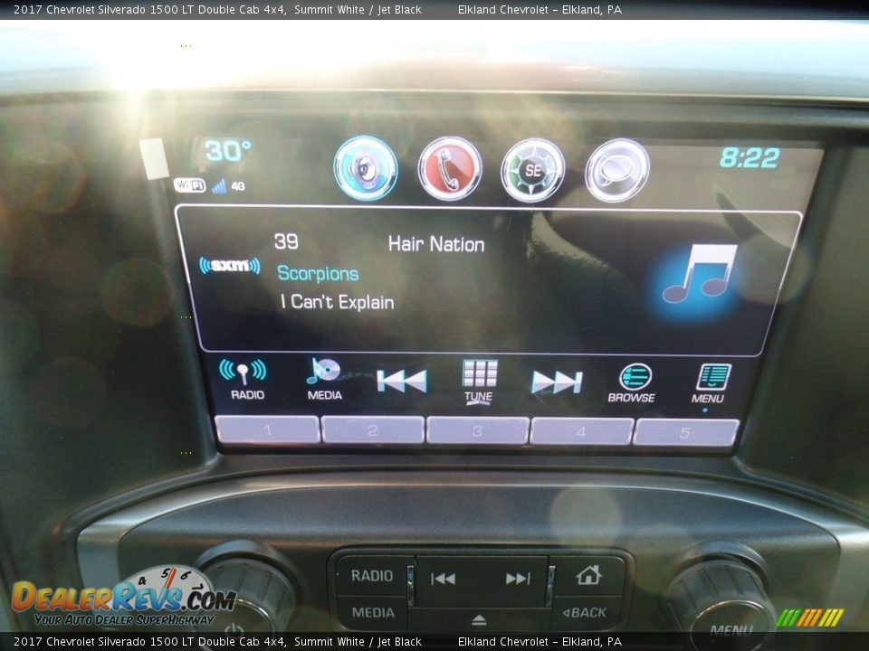 2017 Chevrolet Silverado 1500 LT Double Cab 4x4 Summit White / Jet Black Photo #29