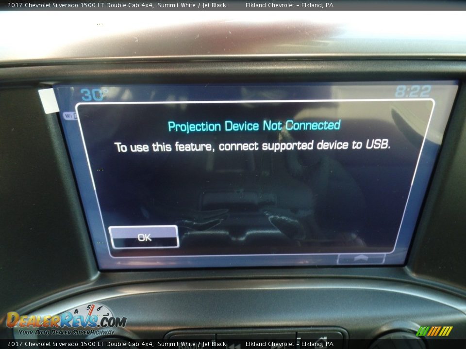 2017 Chevrolet Silverado 1500 LT Double Cab 4x4 Summit White / Jet Black Photo #31