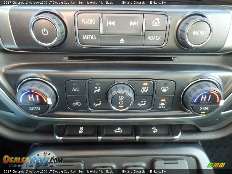 2017 Chevrolet Silverado 1500 LT Double Cab 4x4 Summit White / Jet Black Photo #32