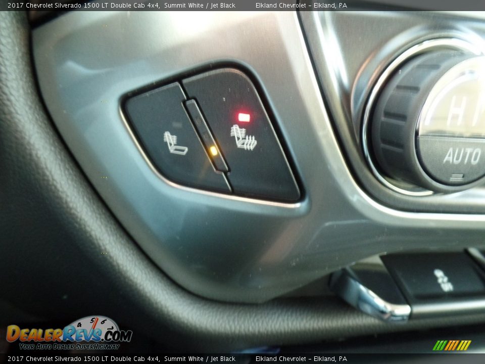 2017 Chevrolet Silverado 1500 LT Double Cab 4x4 Summit White / Jet Black Photo #33