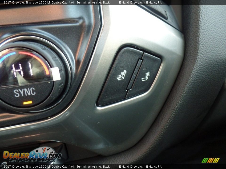 2017 Chevrolet Silverado 1500 LT Double Cab 4x4 Summit White / Jet Black Photo #34