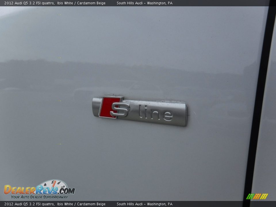2012 Audi Q5 3.2 FSI quattro Ibis White / Cardamom Beige Photo #3