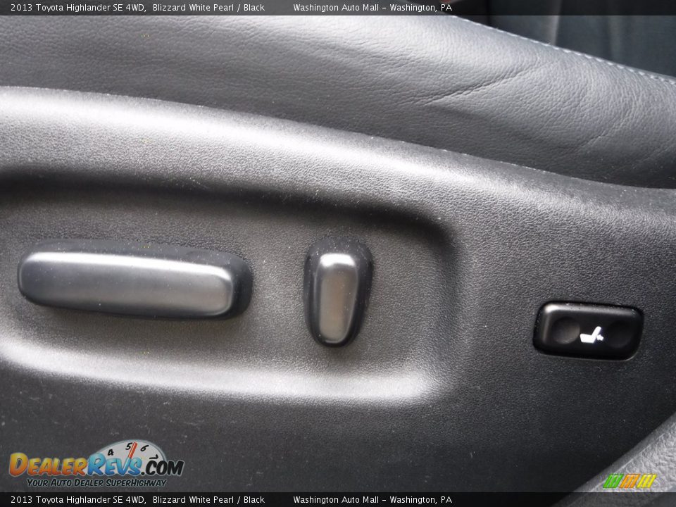 2013 Toyota Highlander SE 4WD Blizzard White Pearl / Black Photo #15