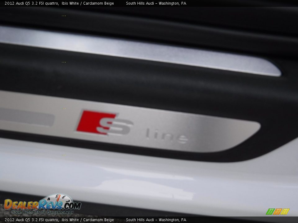 2012 Audi Q5 3.2 FSI quattro Ibis White / Cardamom Beige Photo #22