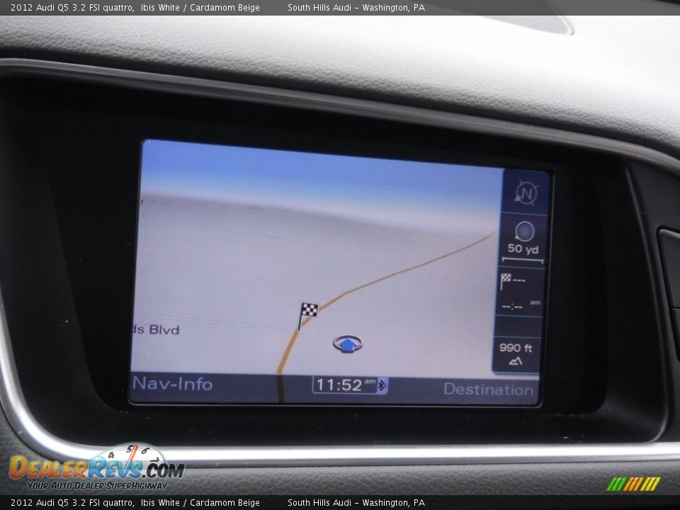 2012 Audi Q5 3.2 FSI quattro Ibis White / Cardamom Beige Photo #26