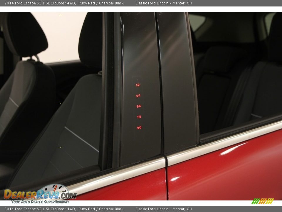 2014 Ford Escape SE 1.6L EcoBoost 4WD Ruby Red / Charcoal Black Photo #4