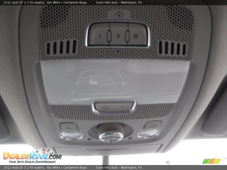 2012 Audi Q5 3.2 FSI quattro Ibis White / Cardamom Beige Photo #31