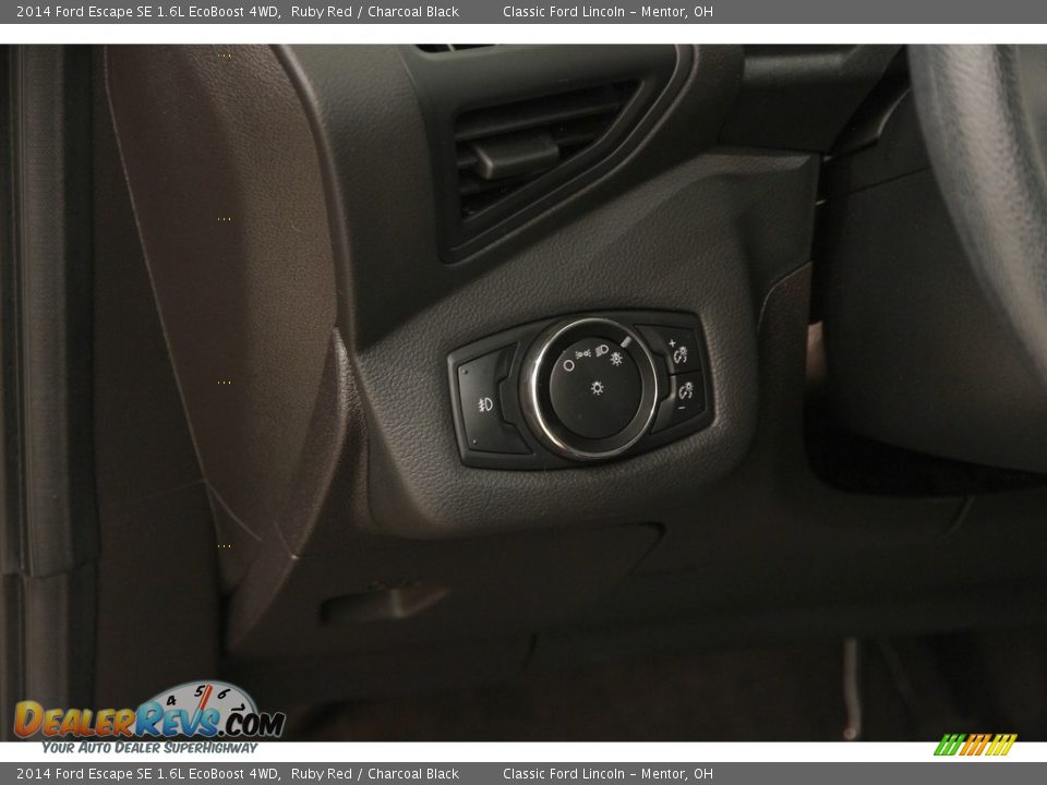 2014 Ford Escape SE 1.6L EcoBoost 4WD Ruby Red / Charcoal Black Photo #7