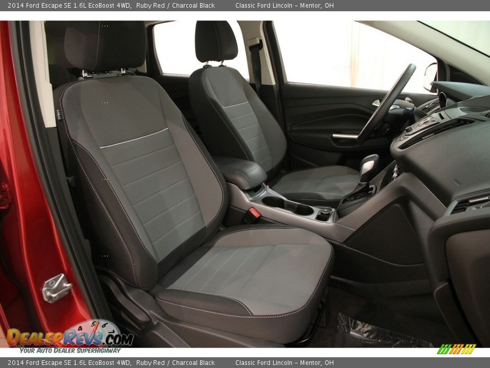 2014 Ford Escape SE 1.6L EcoBoost 4WD Ruby Red / Charcoal Black Photo #19