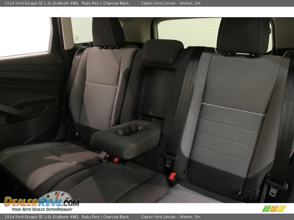 2014 Ford Escape SE 1.6L EcoBoost 4WD Ruby Red / Charcoal Black Photo #22