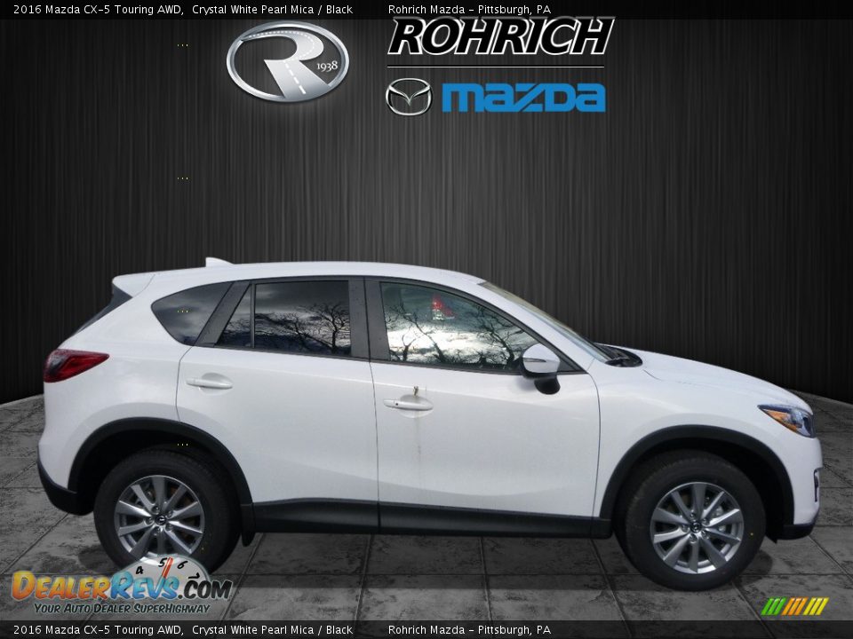 2016 Mazda CX-5 Touring AWD Crystal White Pearl Mica / Black Photo #2