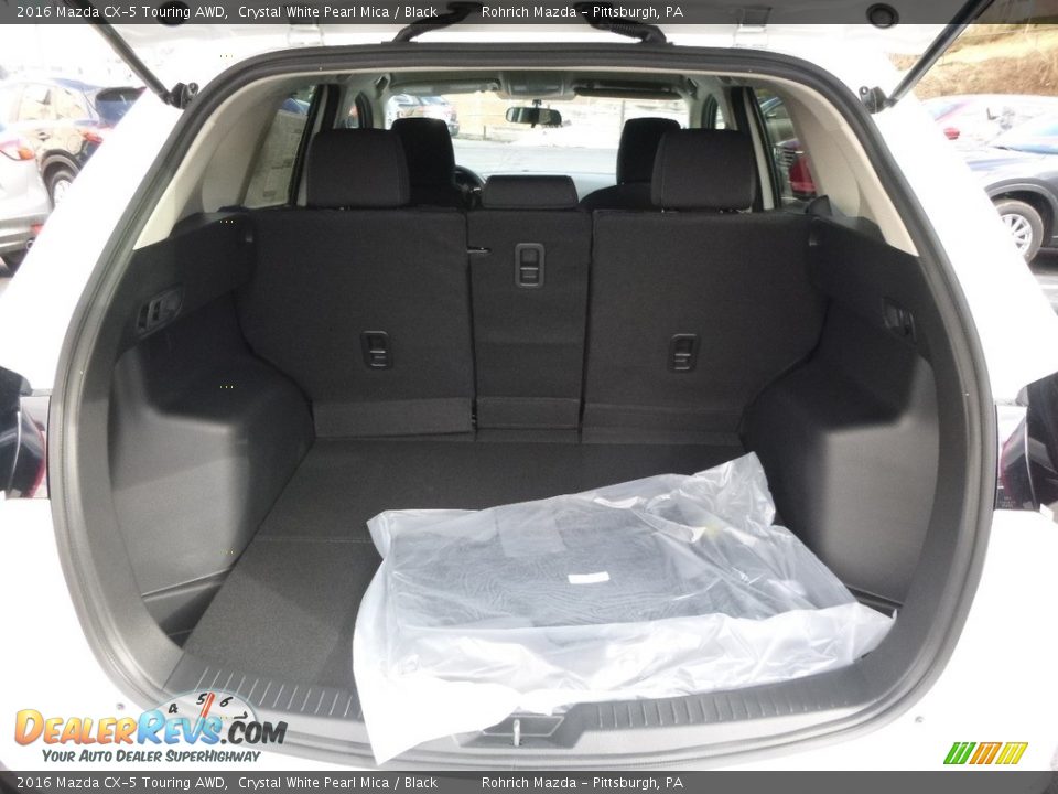 2016 Mazda CX-5 Touring AWD Crystal White Pearl Mica / Black Photo #6