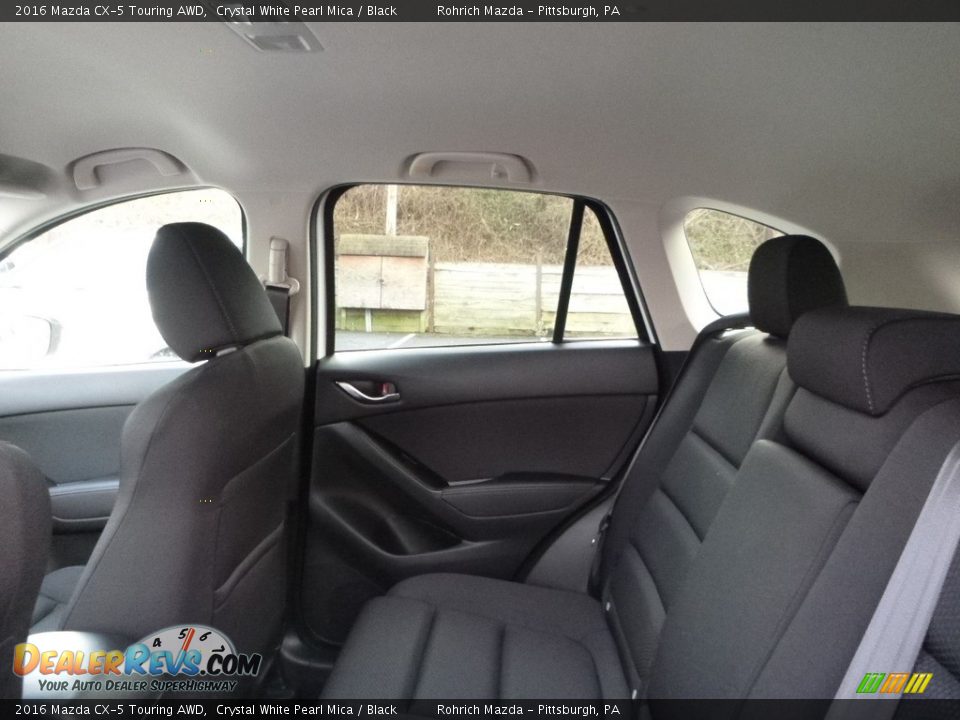 2016 Mazda CX-5 Touring AWD Crystal White Pearl Mica / Black Photo #8