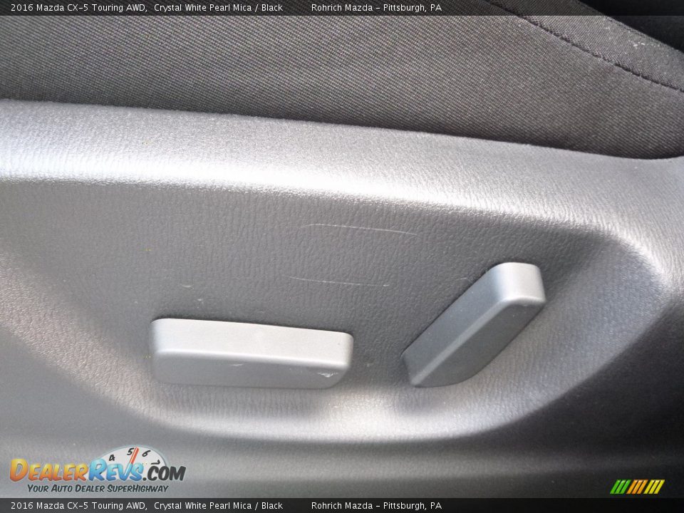 2016 Mazda CX-5 Touring AWD Crystal White Pearl Mica / Black Photo #12