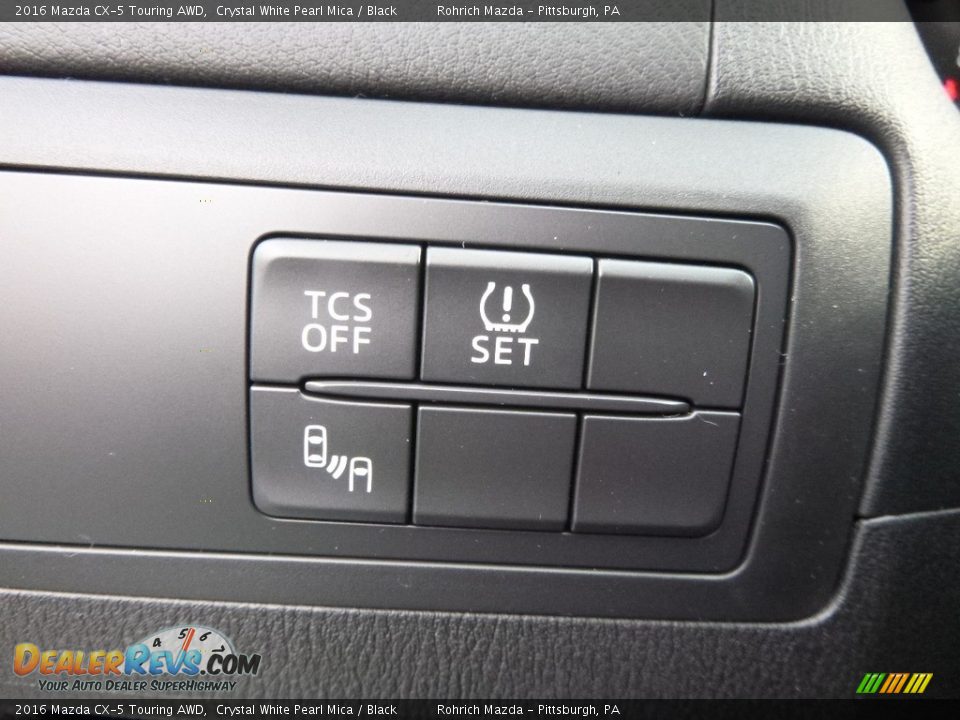 2016 Mazda CX-5 Touring AWD Crystal White Pearl Mica / Black Photo #13