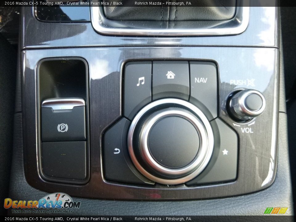 2016 Mazda CX-5 Touring AWD Crystal White Pearl Mica / Black Photo #15