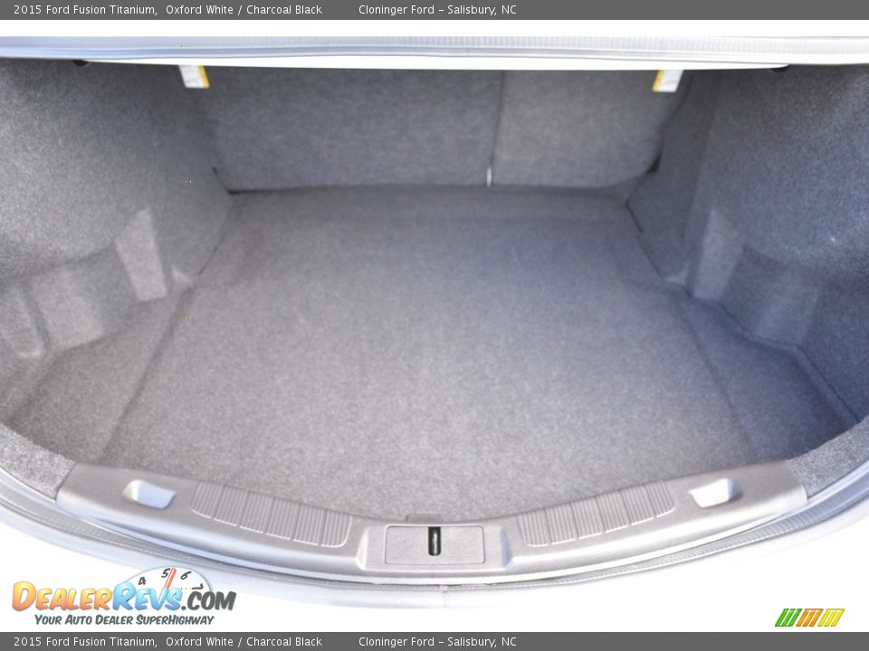 2015 Ford Fusion Titanium Oxford White / Charcoal Black Photo #13