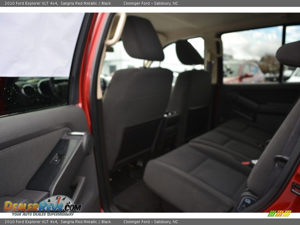 2010 Ford Explorer XLT 4x4 Sangria Red Metallic / Black Photo #12