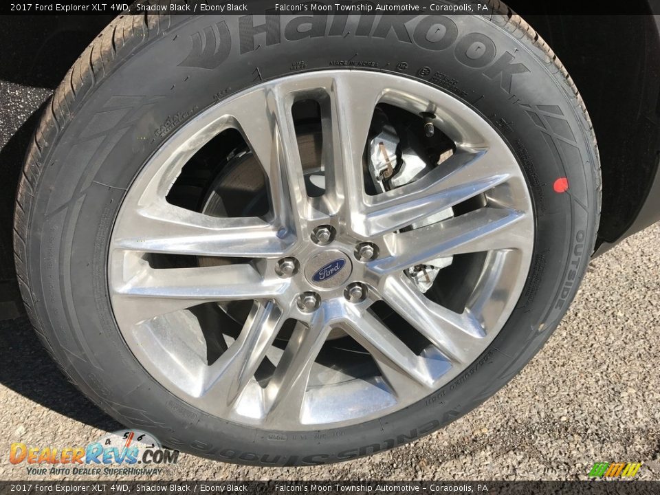 2017 Ford Explorer XLT 4WD Shadow Black / Ebony Black Photo #4