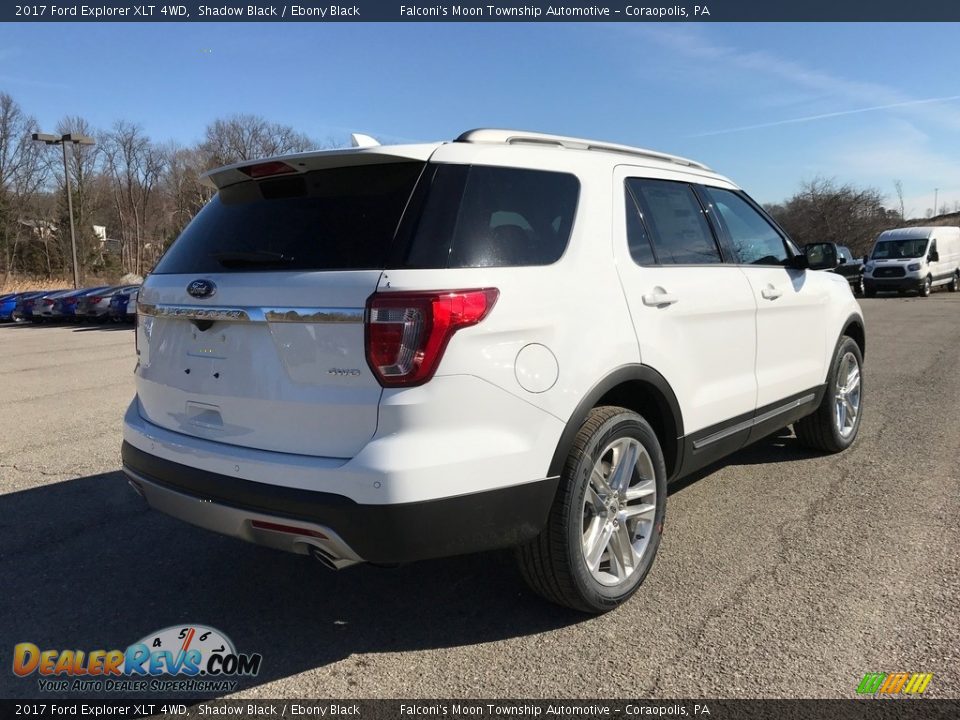2017 Ford Explorer XLT 4WD Shadow Black / Ebony Black Photo #5