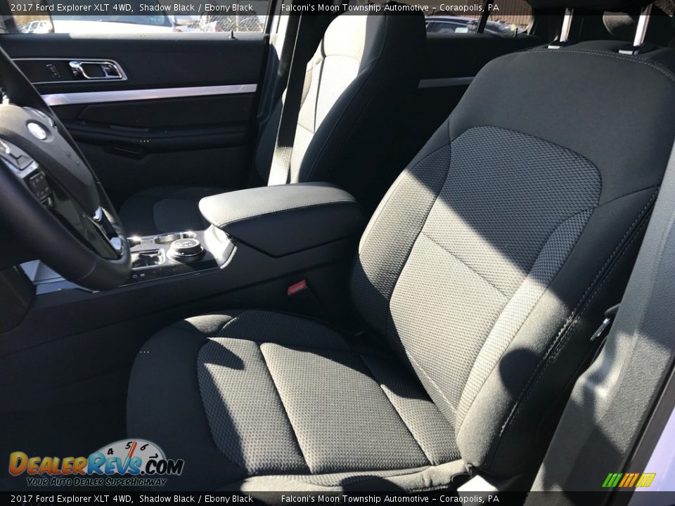 2017 Ford Explorer XLT 4WD Shadow Black / Ebony Black Photo #10
