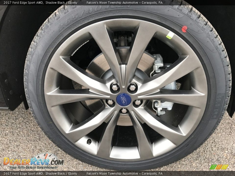 2017 Ford Edge Sport AWD Wheel Photo #4