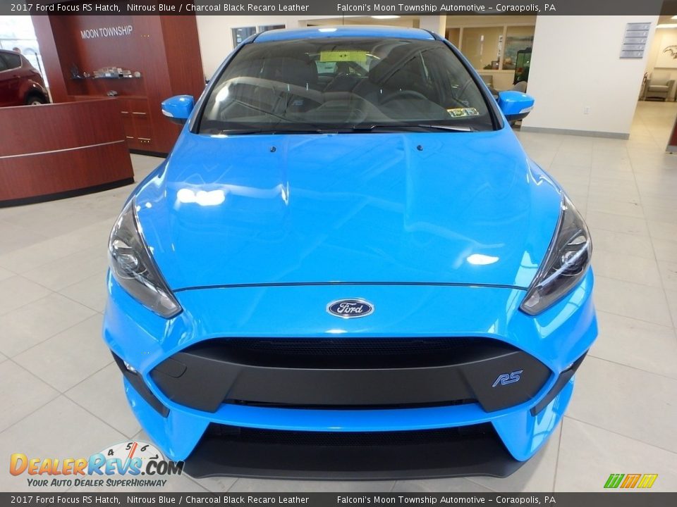 Nitrous Blue 2017 Ford Focus RS Hatch Photo #8