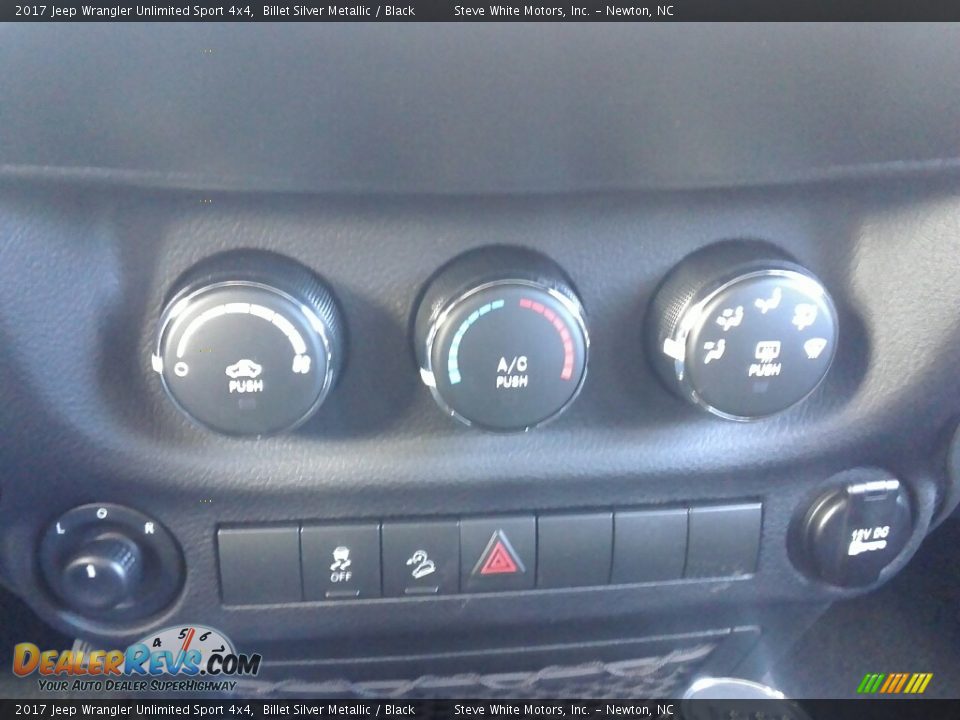 2017 Jeep Wrangler Unlimited Sport 4x4 Billet Silver Metallic / Black Photo #23