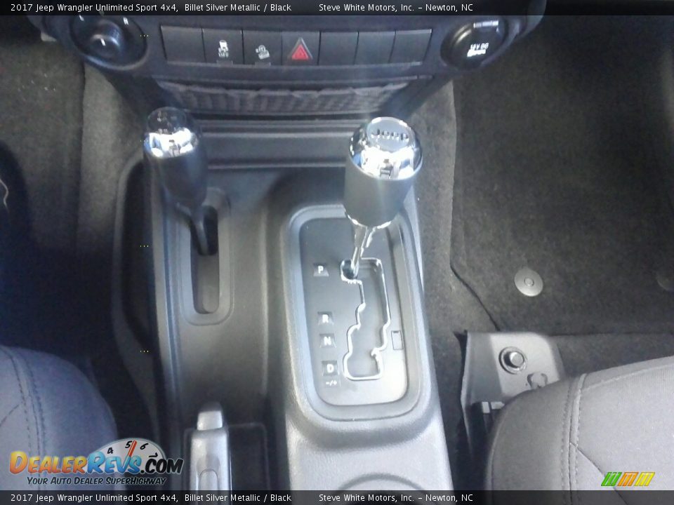2017 Jeep Wrangler Unlimited Sport 4x4 Billet Silver Metallic / Black Photo #24