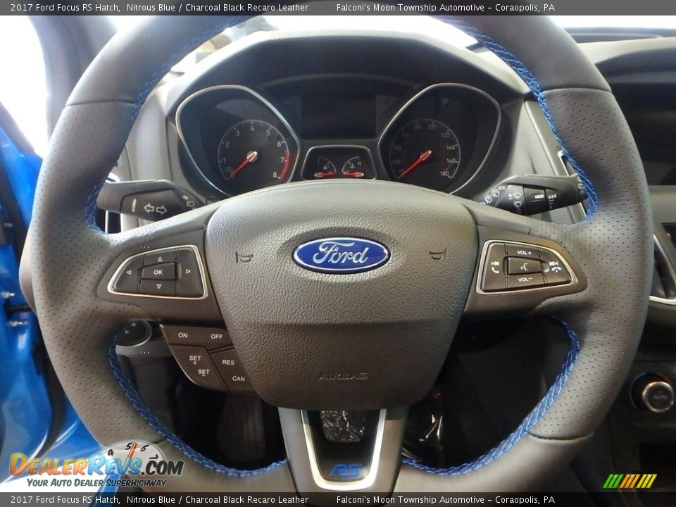 2017 Ford Focus RS Hatch Steering Wheel Photo #22