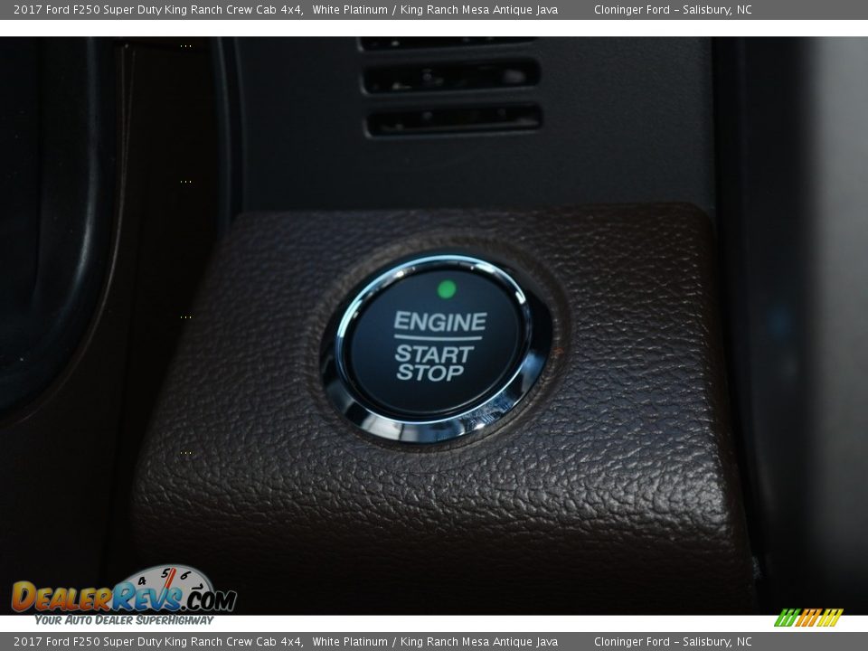 2017 Ford F250 Super Duty King Ranch Crew Cab 4x4 White Platinum / King Ranch Mesa Antique Java Photo #26