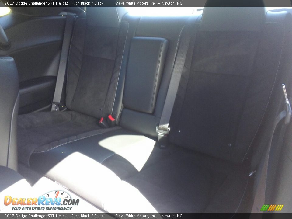 2017 Dodge Challenger SRT Hellcat Pitch Black / Black Photo #11