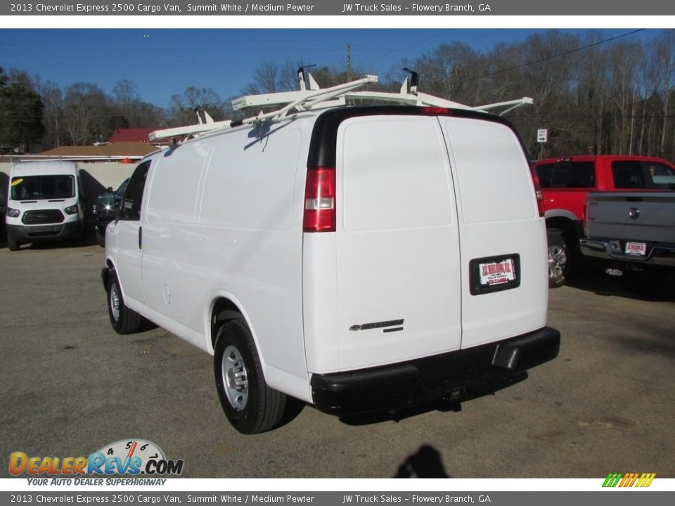 2013 Chevrolet Express 2500 Cargo Van Summit White / Medium Pewter Photo #9