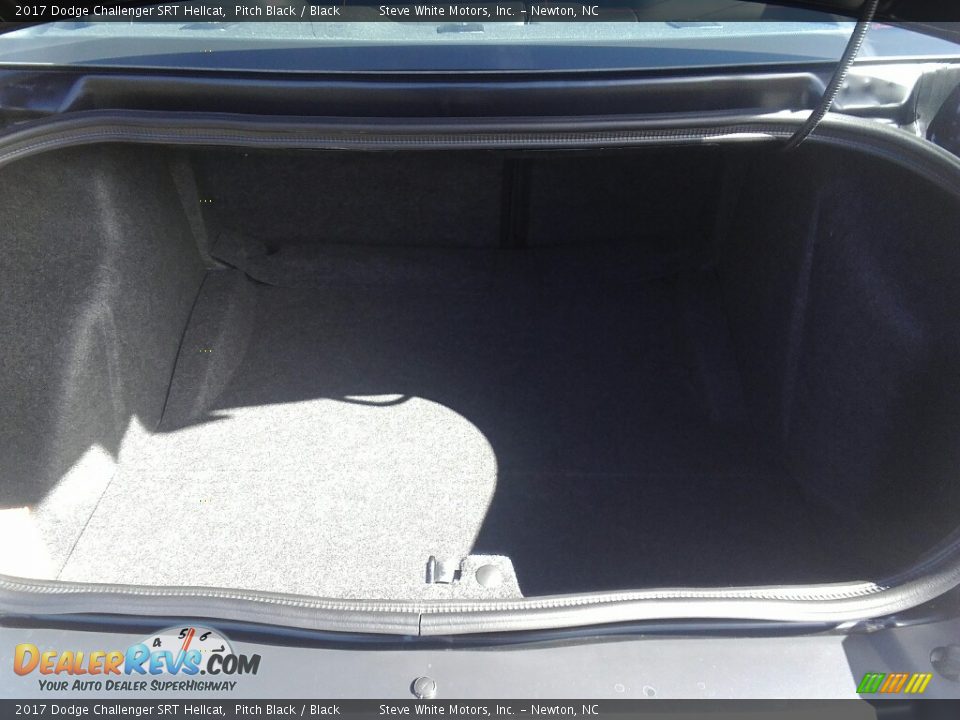 2017 Dodge Challenger SRT Hellcat Pitch Black / Black Photo #15