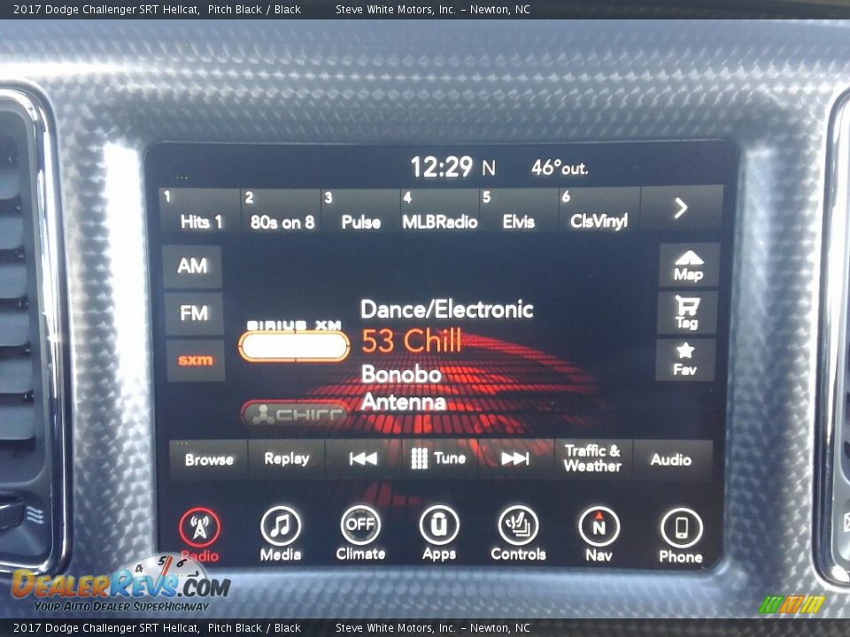 2017 Dodge Challenger SRT Hellcat Pitch Black / Black Photo #21