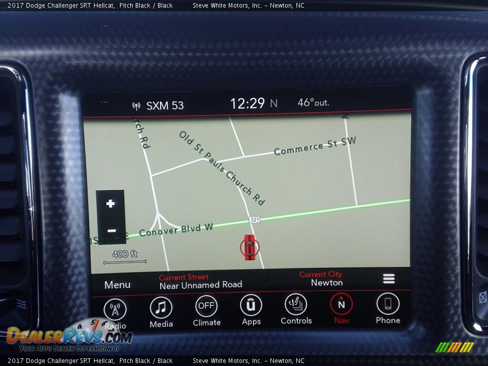 Navigation of 2017 Dodge Challenger SRT Hellcat Photo #23